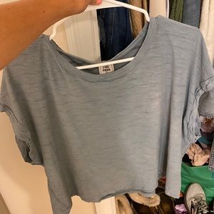Free People light blue tee